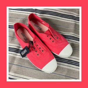 ✨ NEW Hampton Canvas RARE COLOR Watermelon Pink Plum Shoes 42 10 Sneakers
